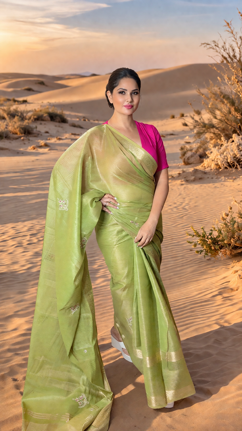 Elegant Kota Doria Saree – Lightweight Everyday Grace