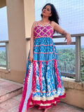 VASTRAYAM Exclusive Multicolor sharara  Dress – One Piece Only