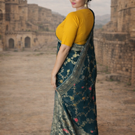 VASTRAYAM Exclusive Viscos Silk Georgette Bandhani Designer Saree