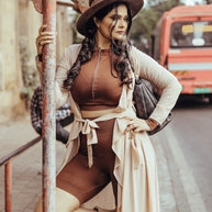 ✨ Brown Co-Ord Set – Effortless Elegance ✨